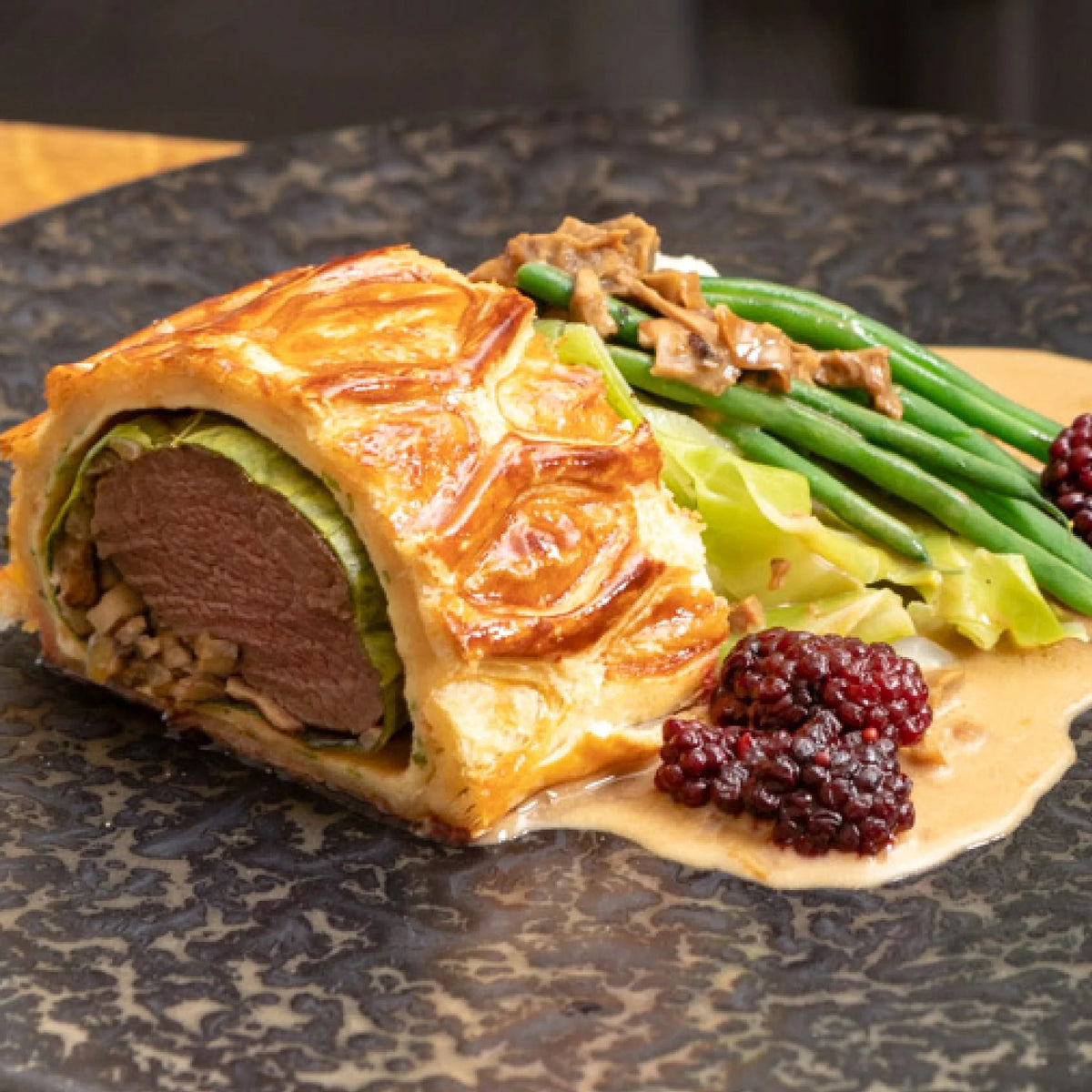 Venison Wellington
