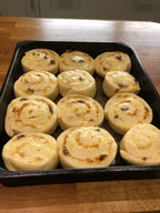 Sweet & Sticky Enriched Dough Buns - Dominique's Kitchen