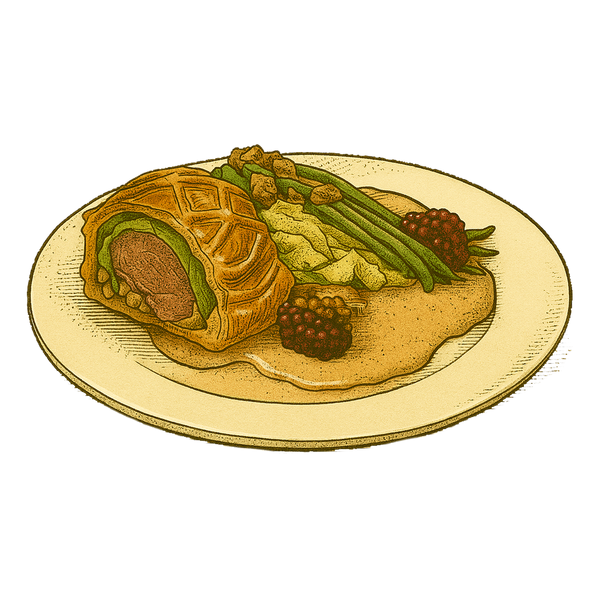 Wild Venison Wellington